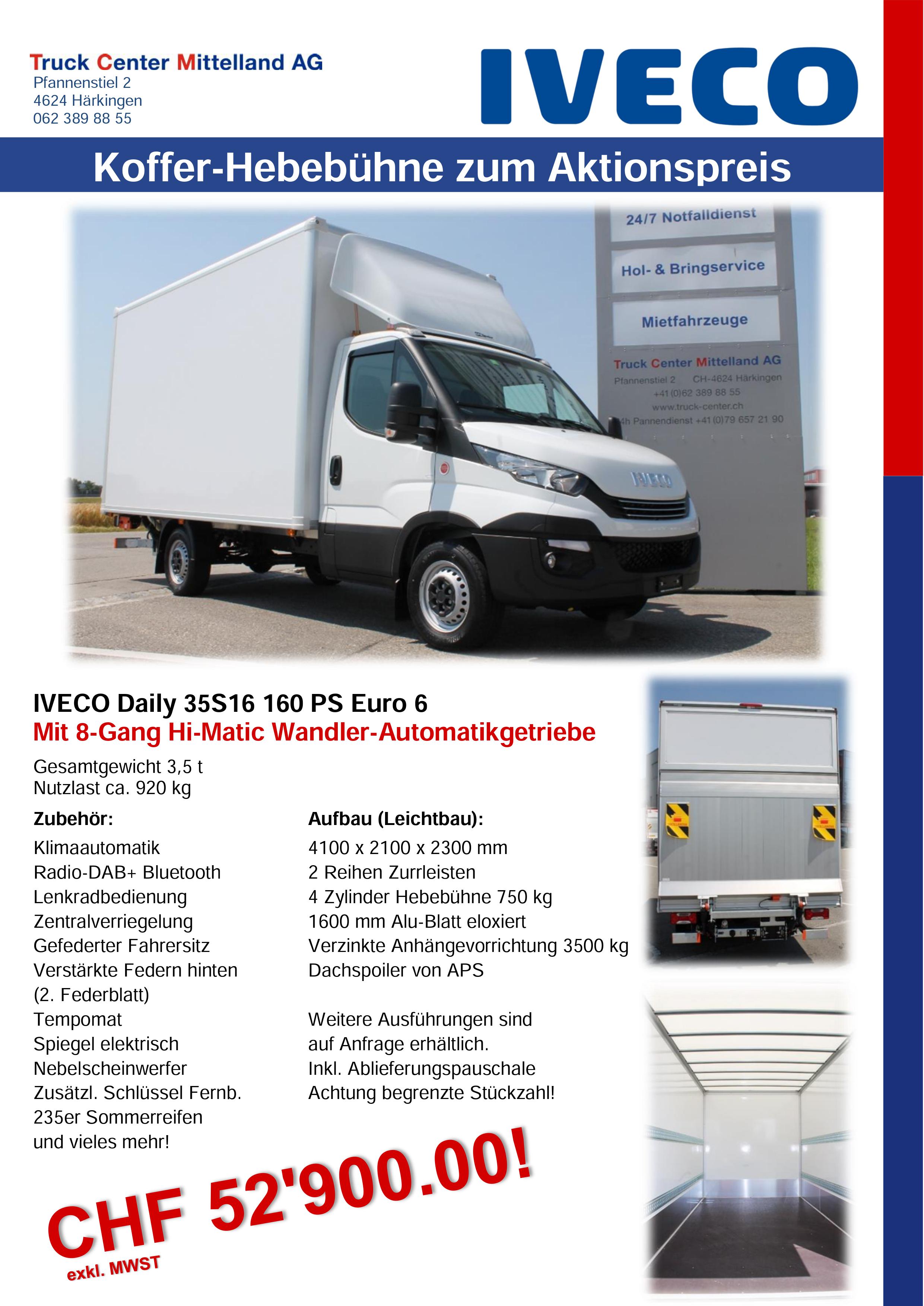 Iveco Daily 35S16 Euro 6